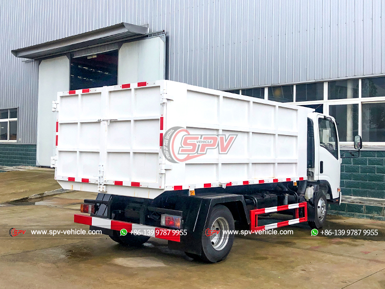 ISUZU KV600 Rubbish Dump Truck - Rear Right Side